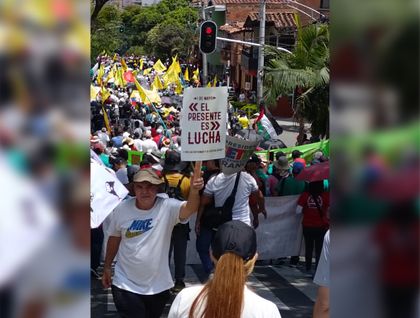 Imagen de Marchas del 1 de mayo: hubo 9 000 participantes en Medellín y 500 en el Oriente