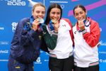 Imagen de Carolina Velásquez, triatleta de Marinilla, ganó plata para Colombia en los Juegos Centroamericanos