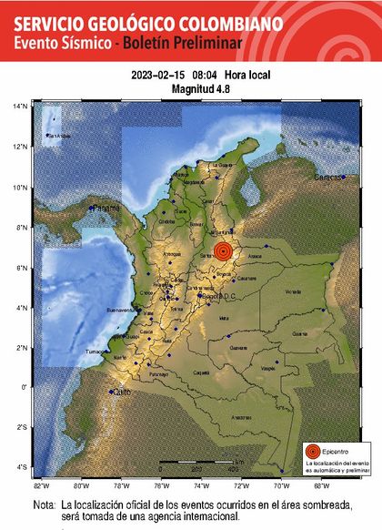 Imagen de Fuerte temblor se sintió en Antioquia; ¿dónde fue el epicentro?