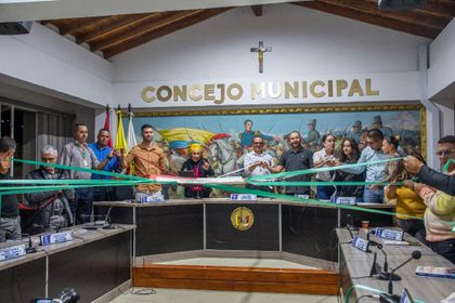 Imagen de  Concejo de El Santuario aprobó el Plan de Desarrollo “Unidos con la Gente para Seguir Avanzando”