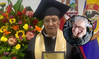 Abuelita se graduó de bachiller a sus 84 años y generó sensación en redes