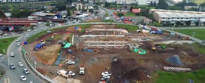 Imagen de En más del 25 % avanza el nuevo intercambio vial del aeropuerto José María Córdova