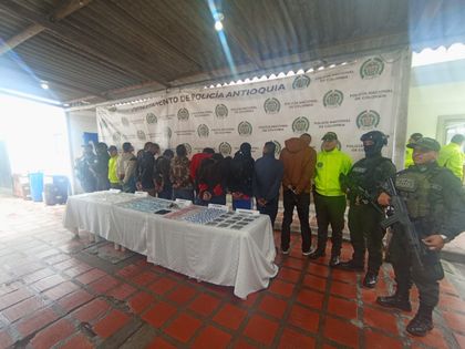 Imagen de  Operativo en El Carmen de Viboral deja 12 personas capturadas por diferentes delitos  