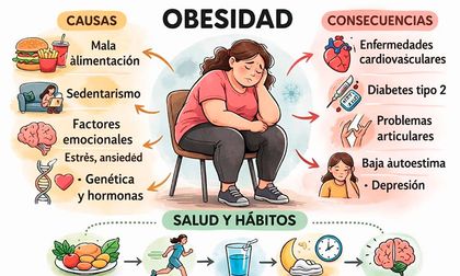 Se conmemora el Día Mundial de la Obesidad