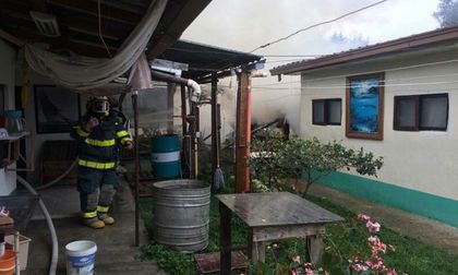 Conato de incendio deja una persona herida en La Ceja