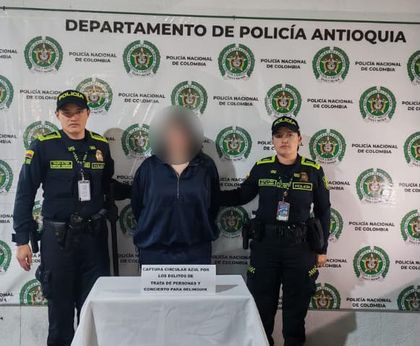 Imagen de  Capturan en Rionegro a mujer requerida por Interpol
