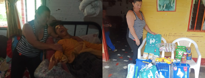 Imagen de Madre pide ayuda para su hijo Brayan David, un joven de El Carmen con parálisis cerebral