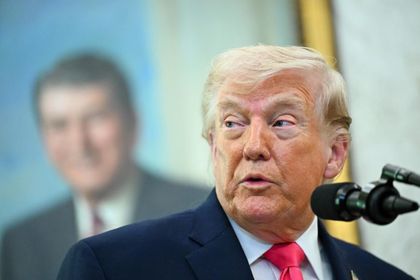 Imagen de Donald Trump: «Tal vez vaya a Venezuela y me postule a la presidencia contra Delcy Rodríguez»