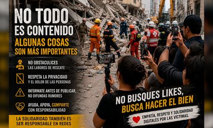 Cuando el “like” estorba: el llamado a influencers y creadores de contenido en las zonas del terremoto