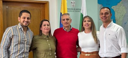 Imagen de  Concejal Carlos Mejía participó en mesa con la Alcaldía de La Ceja y la Gobernación para impulsar varios proyectos