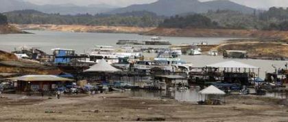 Imagen de  Tras las lluvias de los últimos días, el embalse de Guatapé comienza a recuperarse