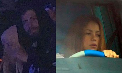 Shakira devastada por fotos de Piqué con la rubia