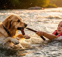 Mascotas que salvaron la vida de sus dueños de forma inexplicable