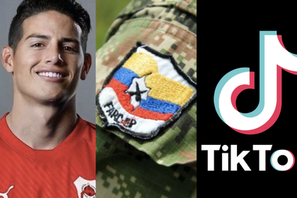 Imagen de  James, Farc y TikTok: las noticias que son tendencia a esta hora en Colombia