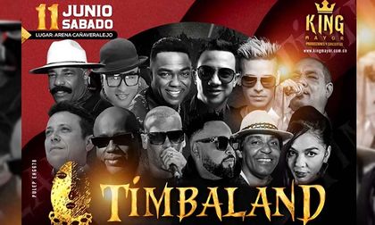 Timbaland, el concierto de timba más grande del planeta