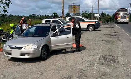 Controles permanentes en vía a Buenaventura