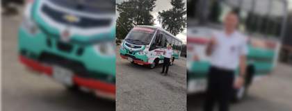 Imagen de “Los buenos somos más”: conductor de transporte público que ayudó a una adulta mayor en Rionegro