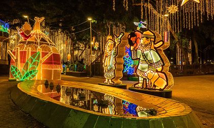 Primeras imágenes del alumbrado navideño de Cali 2025: así será el recorrido