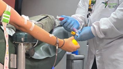 Imagen de  Hospital San Vicente Fundación requiere donantes de sangre ante disminución de casi el 75 % en diciembre