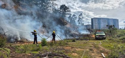 Imagen de  Bomberos alertan por aumento de incendios en Rionegro