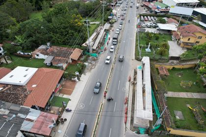 Imagen de ¡Aplazado! Cierre en Llanogrande por izaje del Puente Peatonal Chipre será el viernes