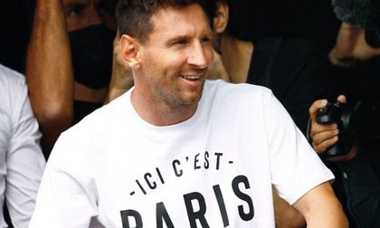 Imagen de  Lionel Messi llegó a París para convertirse en nuevo jugador del PSG