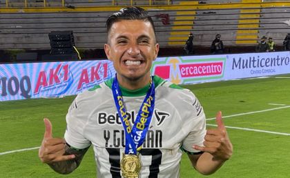 Imagen de El unitense Yeison Guzmán se consagró campeón con Atlético Nacional