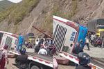 Imagen de Al menos 18 heridos por accidente de un bus de Sotraurabá en Santa Fe de Antioquia