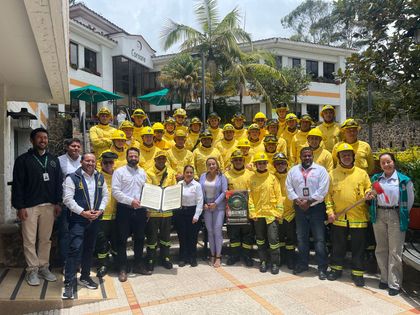 Imagen de  Brigada forestal del Oriente antioqueño recibió certificación nacional