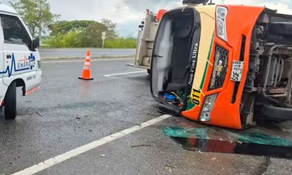 Investigan accidente de bus intermunicipal en Palmira
