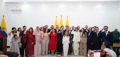 Imagen de Nueve hombres y nueve mujeres componen el nuevo gabinete ministerial colombiano