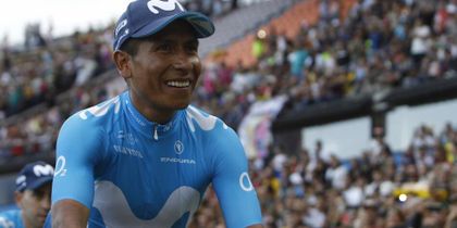 Nairo Quintana se cayo, se paro y gano la sexta etapa del Tour Colombia 2.1