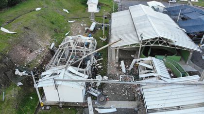 Imagen de Tres lesionados y pérdida total: balance de la explosión en el frigorífico de Sonsón