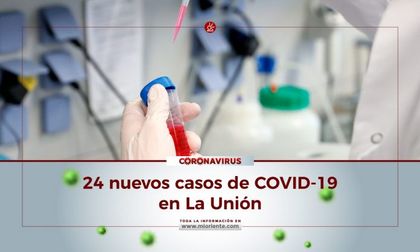 Imagen de La Unión reporta 24 nuevos casos de COVID-19