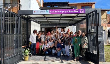 Imagen de  ¡Ya es una realidad! La Ceja inauguró la Casa para las Mujeres y la Diversidad