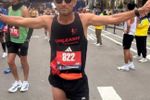 Imagen de El cejeño Juan Carlos Cardona, quinto lugar en la Maratón de Boston, categoría máster