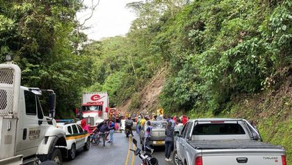 Imagen de Accidente cerró la Autopista esta mañana a la altura de Cocorná