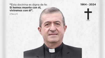 Imagen de  Falleció el presbítero santuariano Ernesto de Jesús Zapata, capellán de la Policía Antioquia; al parecer por intoxicación
