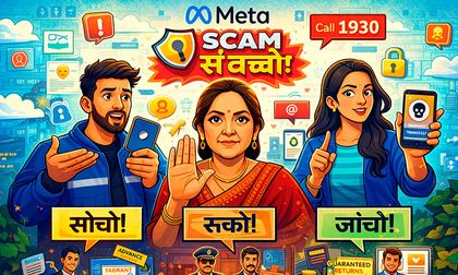 Meta lanza la tercera edición de la campaña ‘Scam Se Bacho’ para luchar contra las estafas digitales en India