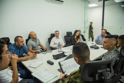 Imagen de Avanza consejo de seguridad en El Carmen por hecho violento que dejó un muerto y un herido