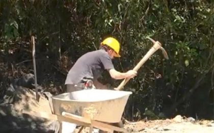 Imagen de  Por obras de pavimentación, la vía Rancho Triste-San José está cerrada