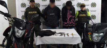 Imagen de  Capturados dos hombres por el hurto de motocicletas en Rionegro