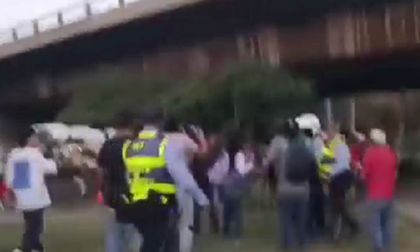 Operativo en Sameco terminó con disparo tras intento de agresión a agente de tránsito