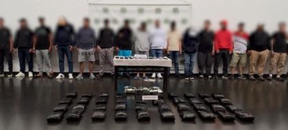 Imagen de  Encarcelaron a 22 presuntos integrantes del grupo San Pablo señalados de desplazar y extorsionar hasta con el agua potable
